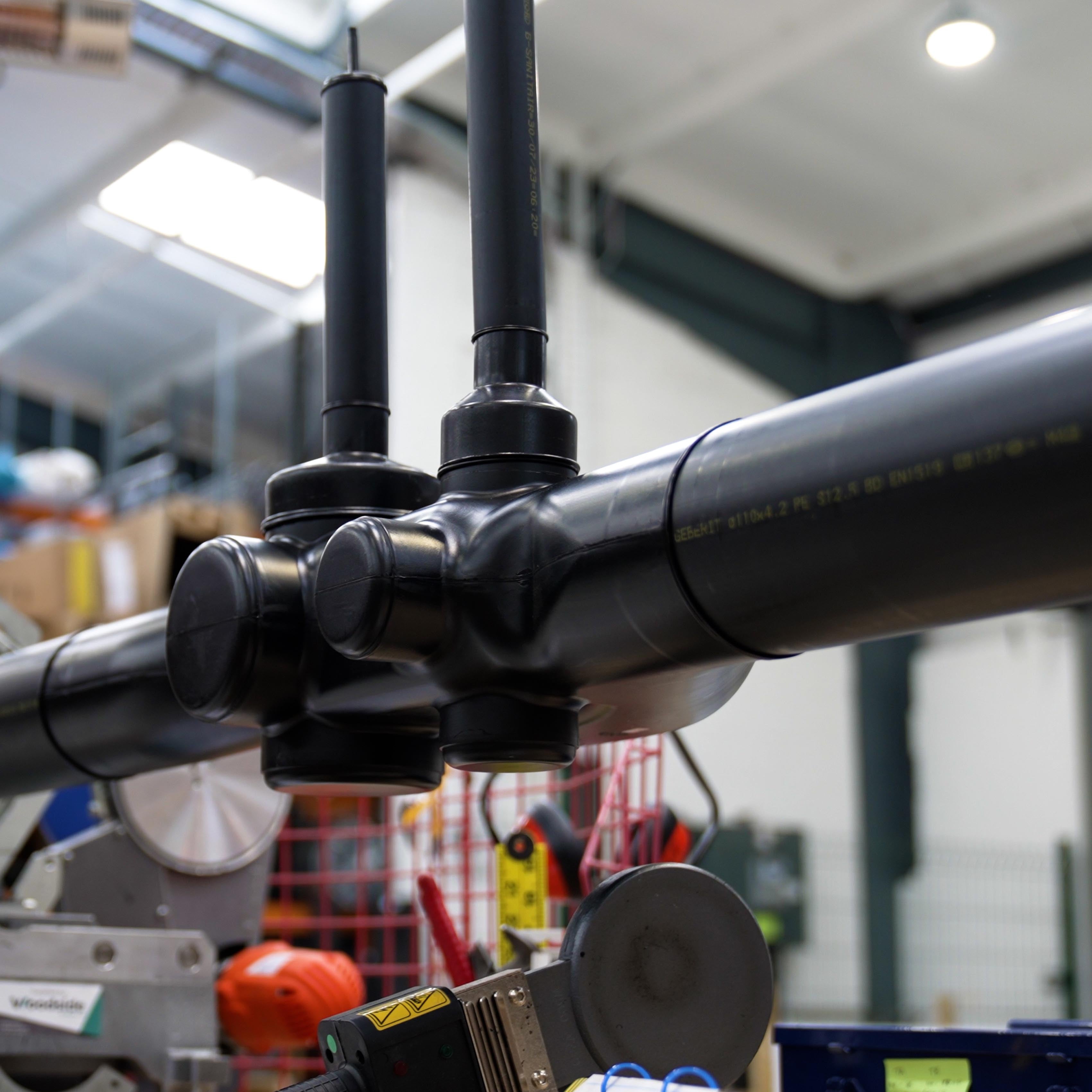 Poly Pipe Stack Prefabrication – Pipekit