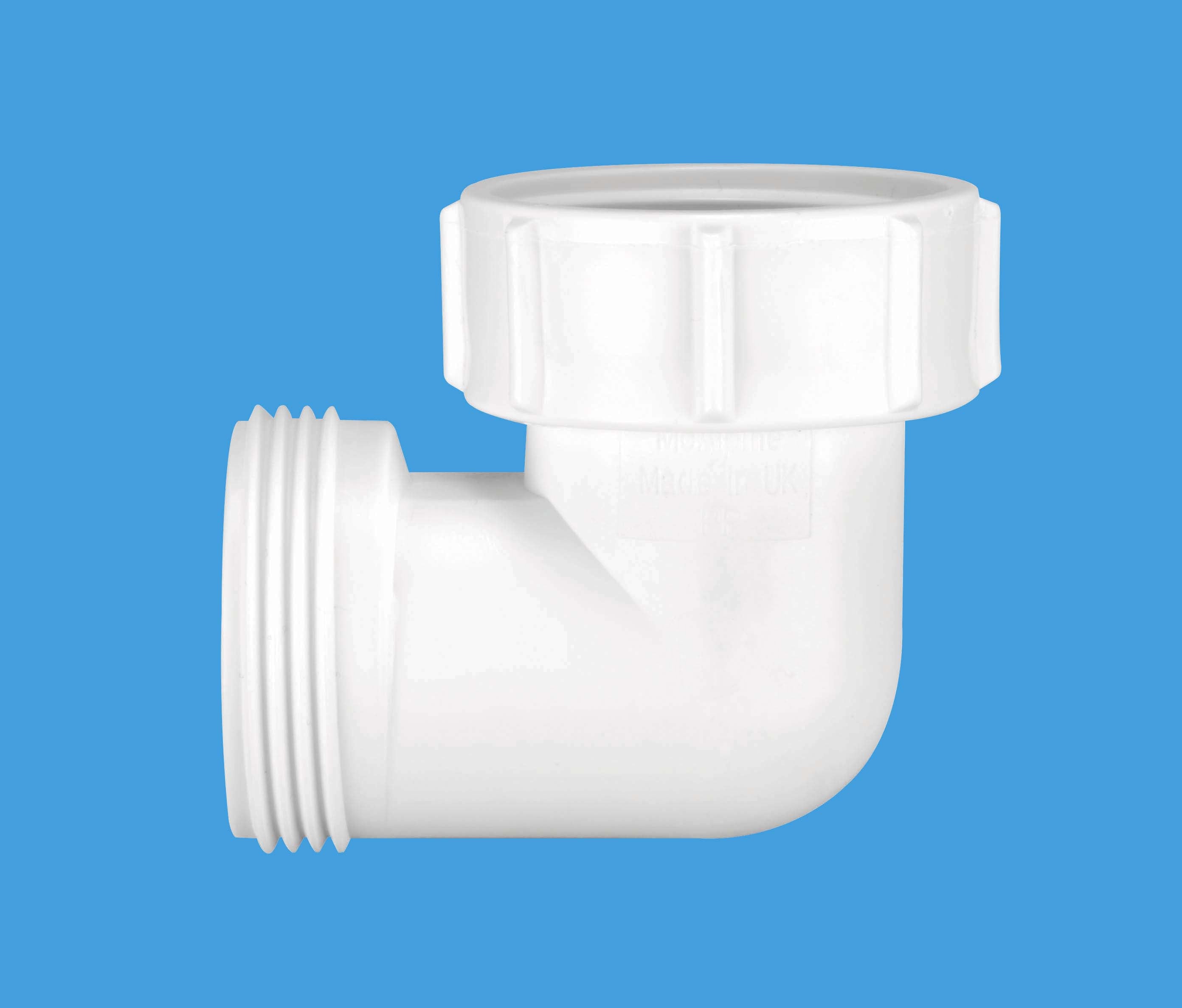 McAlpine 1 1/2"  90° MXF Macvalve Bend