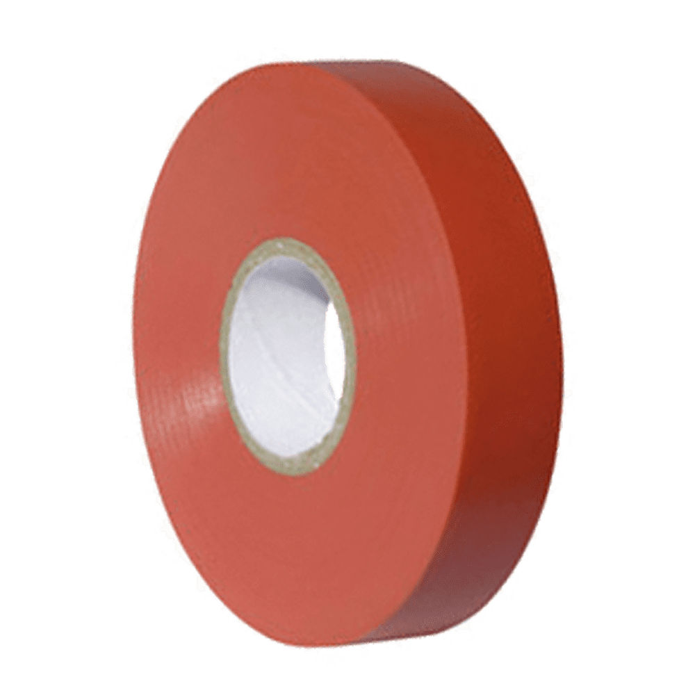 FM Red PVC Tape 19mm x 33M Single