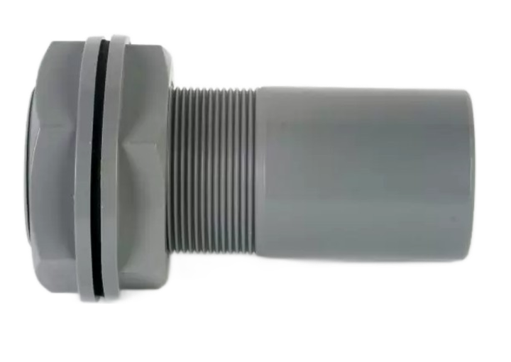 ABS Tank Connector Plain Threaded