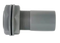 ABS Tank Connector Plain Threaded