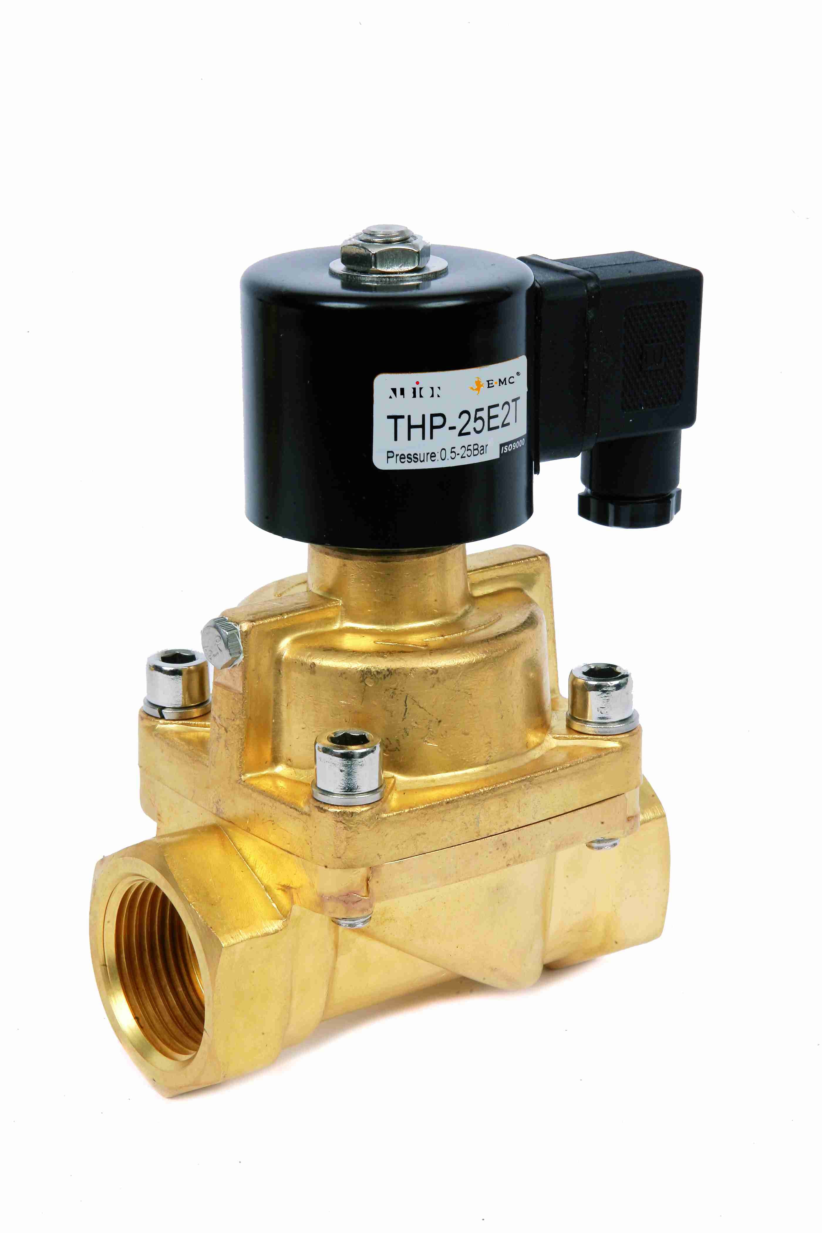 ARTTHP BRASS Solenoid Valve PTFE 24VDC Orf NC