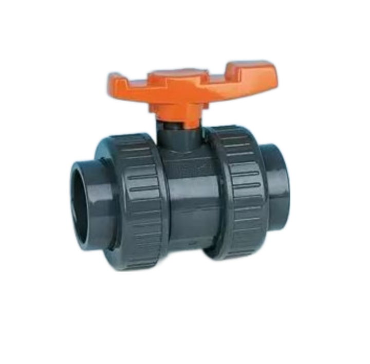 TP ABS Double Union Ball Valve EPDM