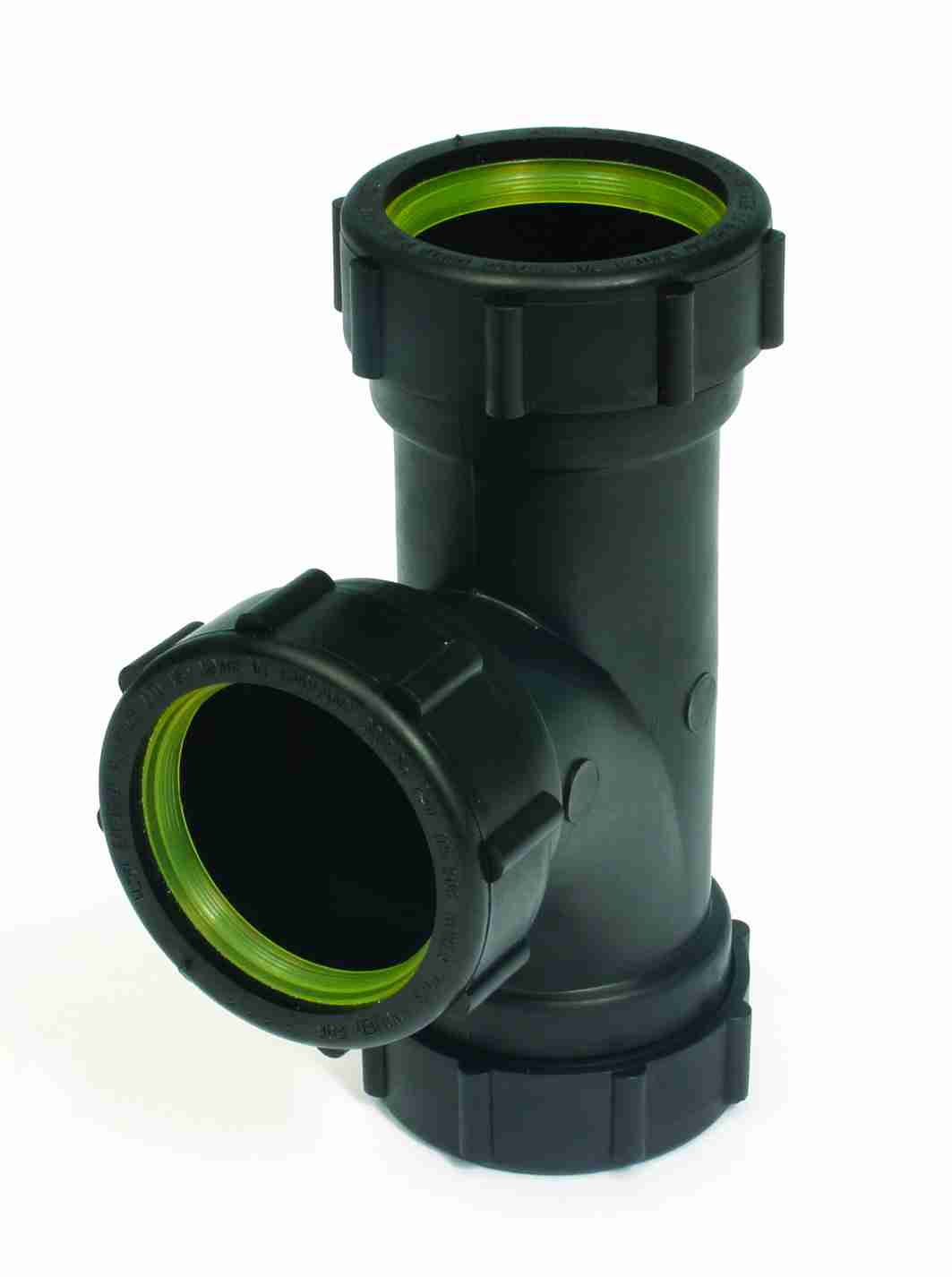 Vulcathene 92 1/2 Deg Reducing Sweep Tee 51mm x 38mm