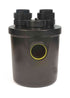 Vulcathene Dilution Recovery Trap 4.5 Litre in black 38mm size