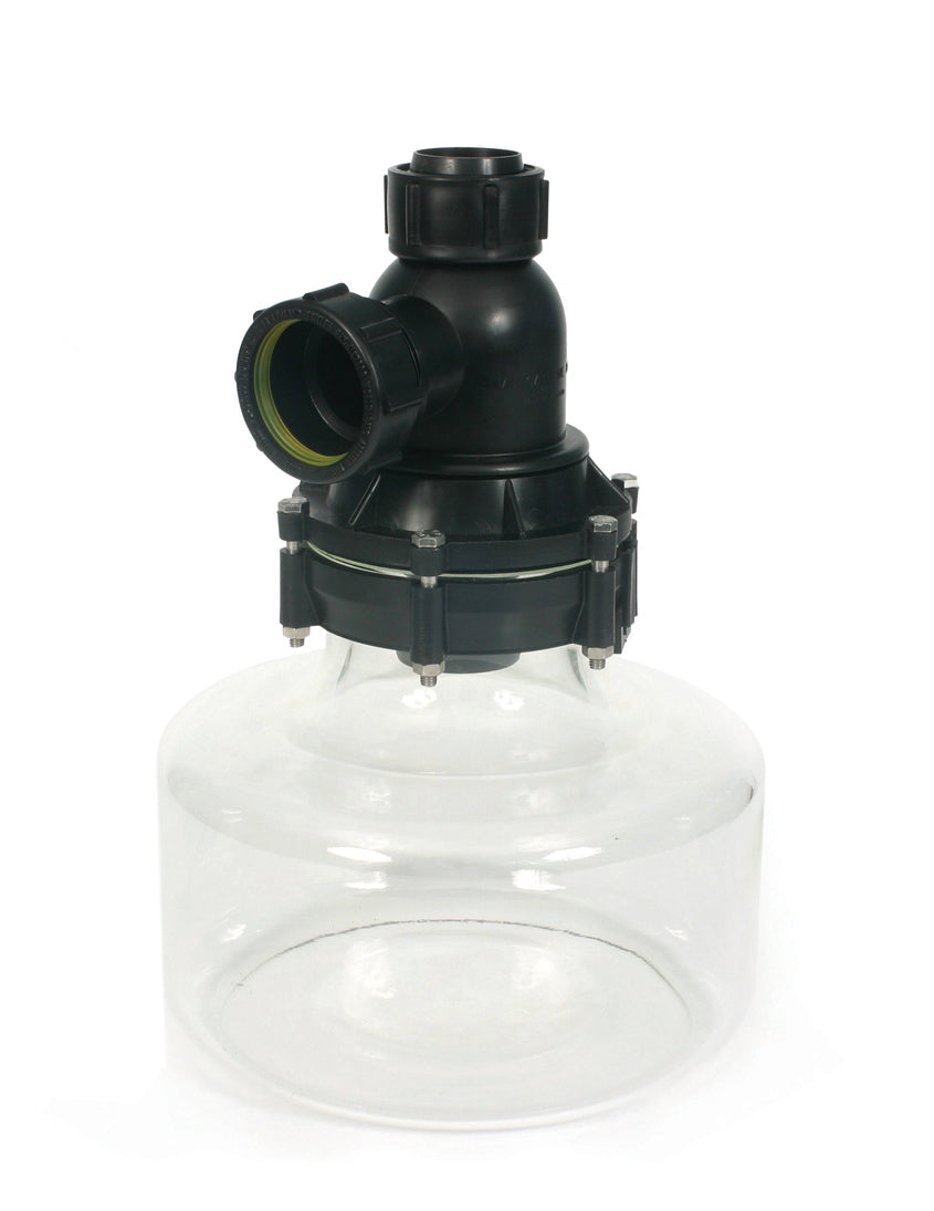Vulcathene Dilution Recovery Trap, Glass Base 2.3L 38mm