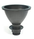 Vulcathene Black Large Circular Drip Cup 168mm(dia.) in black 168mm size