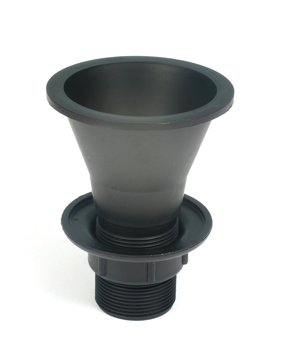 Vulcathene Black Small Circular Drip Cup 102mm(dia.)
