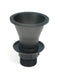 Vulcathene Black Small Circular Drip Cup 102mm(dia.)