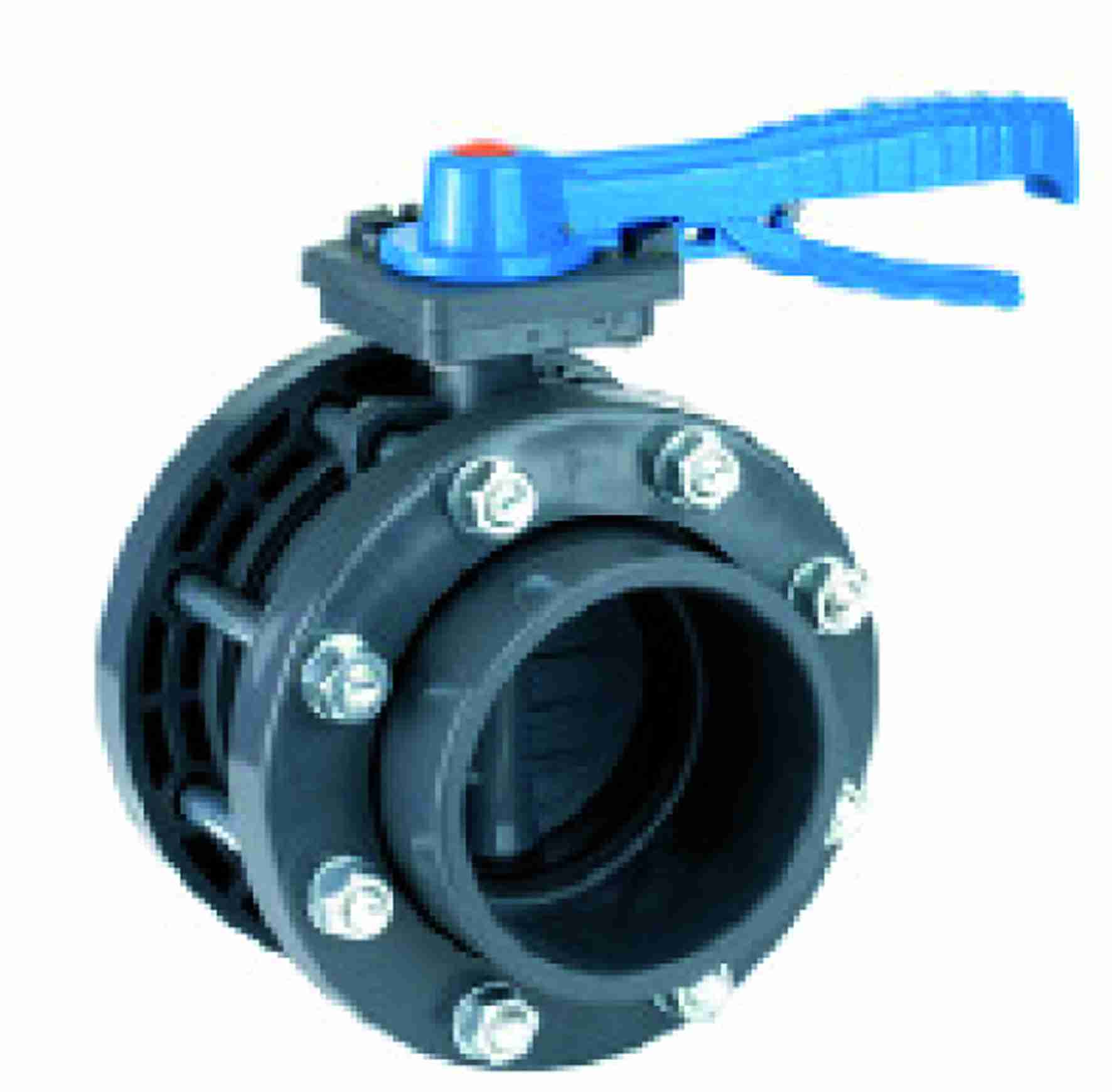TP PVC-U Butterfly Valve with Flanges Kit EPDM