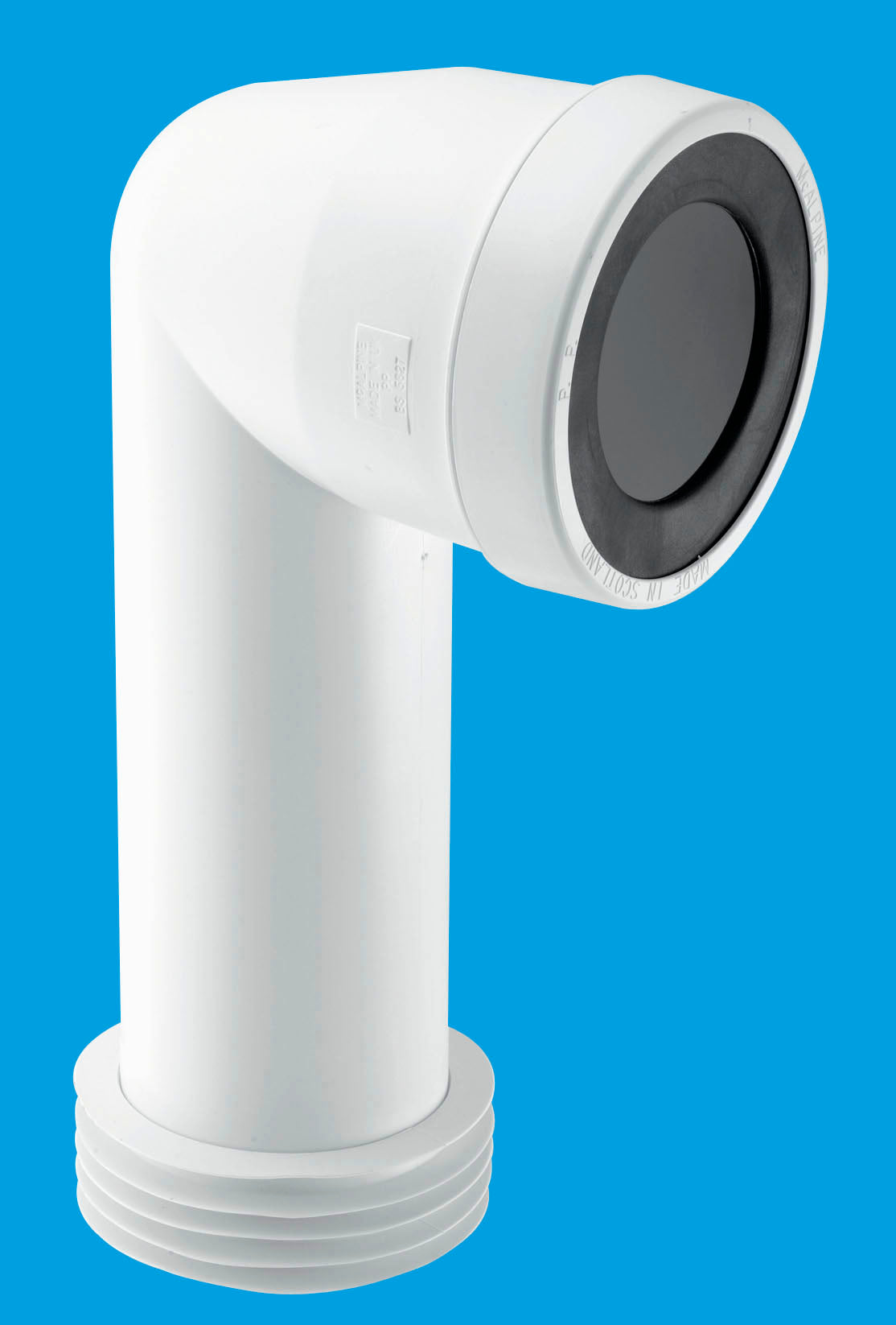 McAlpine 4"/110mm 90 Bend Adj Lgth Ext In Rgd Con