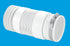 McAlpine 4"/110mm Flexible WC Con BTW + Clip 4"/110mm size