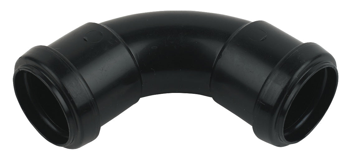 FloPlast Black PP 90 Bend