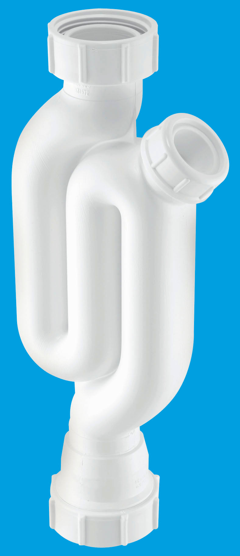 McAlpine 1 1/4" Straight Through Pedestal Trap